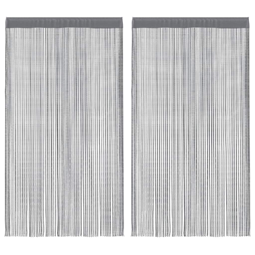 snorgardiner 2 stk. antracit 140x250 cm