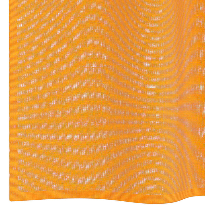 voile-gardiner med øskner 2 stk. 140x300 cm orange