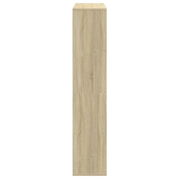 bogskab 102x29x143 cm konstrueret træ sonoma-eg