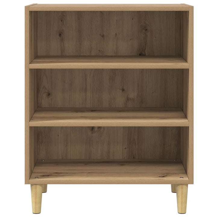skænk 57x35x75 cm konstrueret træ kunsteg