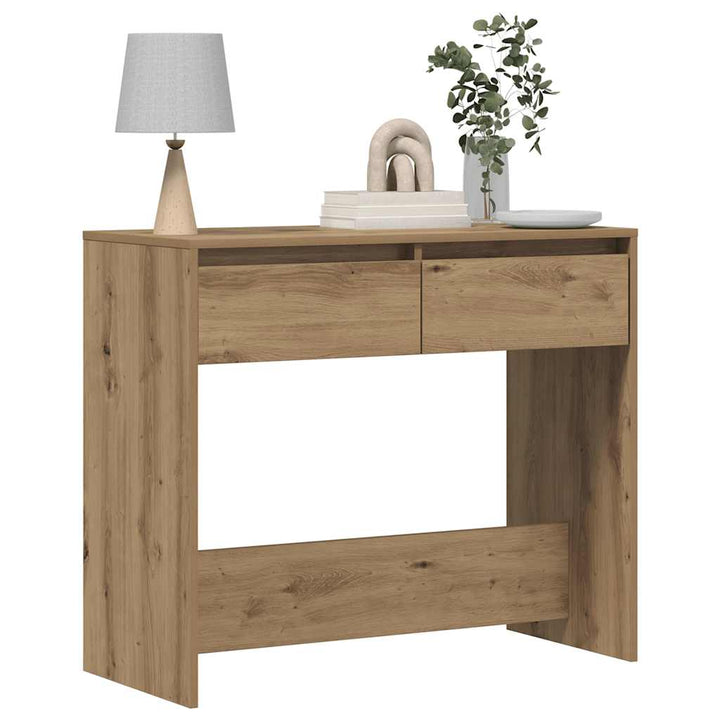 konsolbord 89x41x76,5 cm konstrueret træ kunsteg