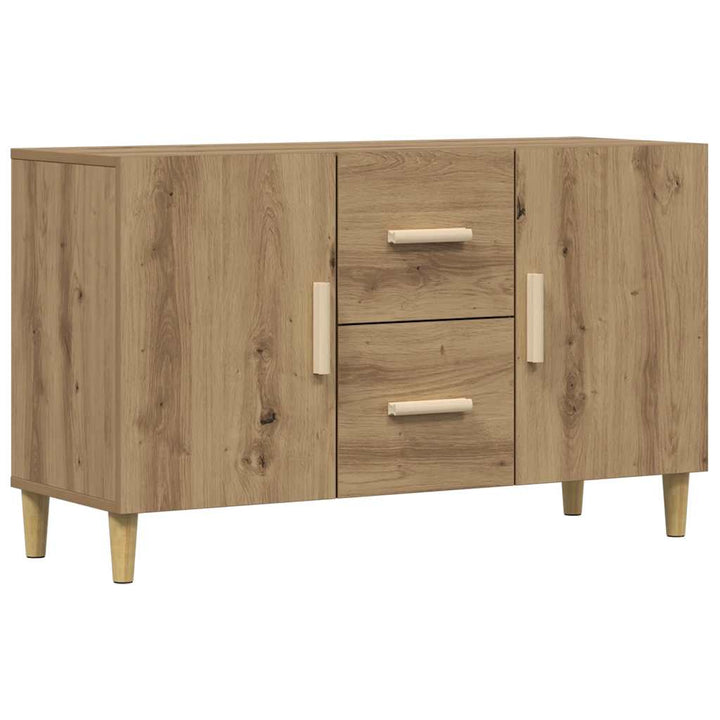 skænk 100x36x60 cm konstrueret træ kunsteg