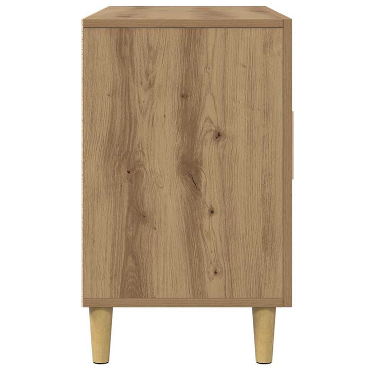 skænk 100x36x60 cm konstrueret træ kunsteg