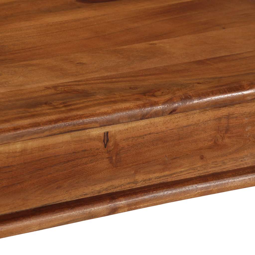 spisebord 80x80x77 cm massivt akacietræ