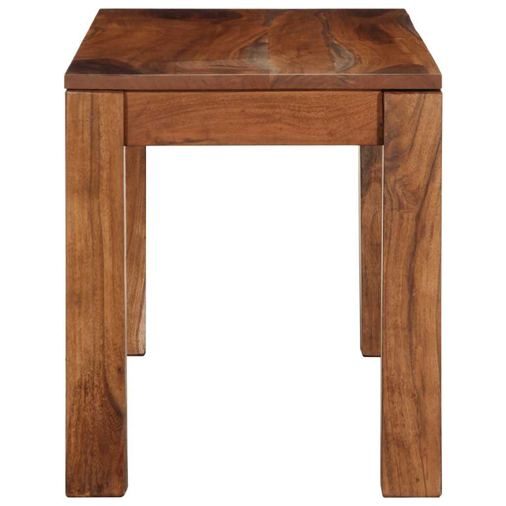 bænk 110 cm massivt akacietræ