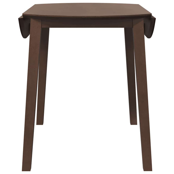 spisebord massivt gummitræ brun
