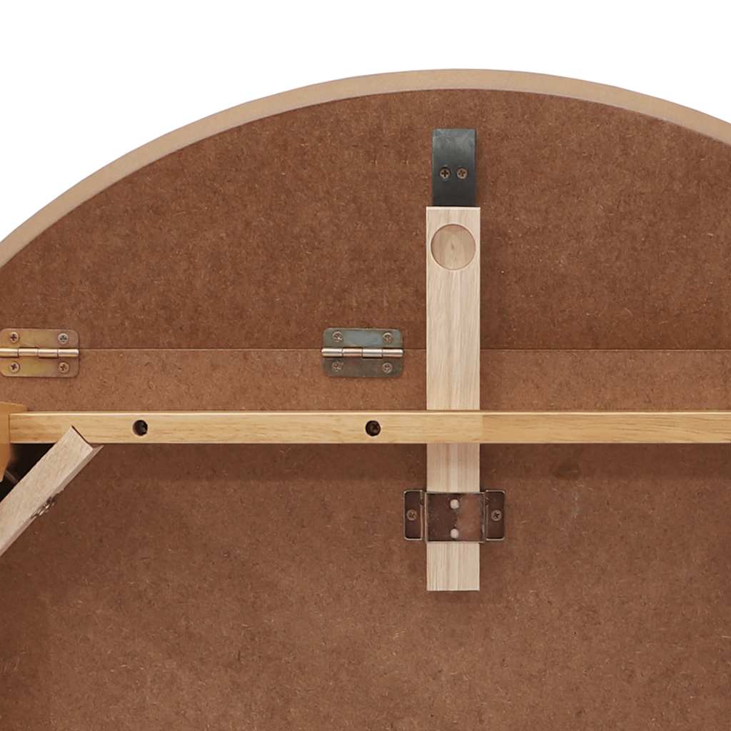 spisebord massivt gummitræ naturfarvet