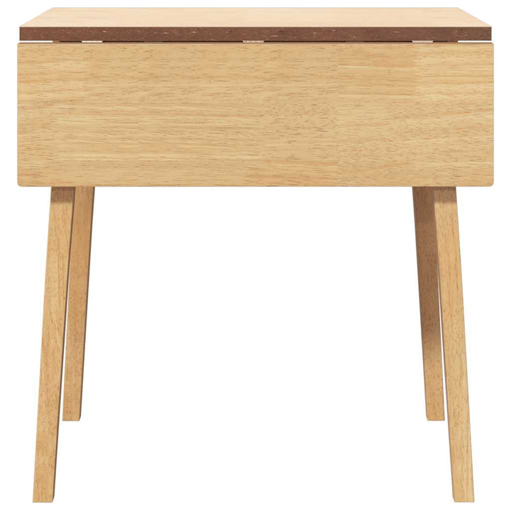 spisebord massivt gummitræ naturfarvet