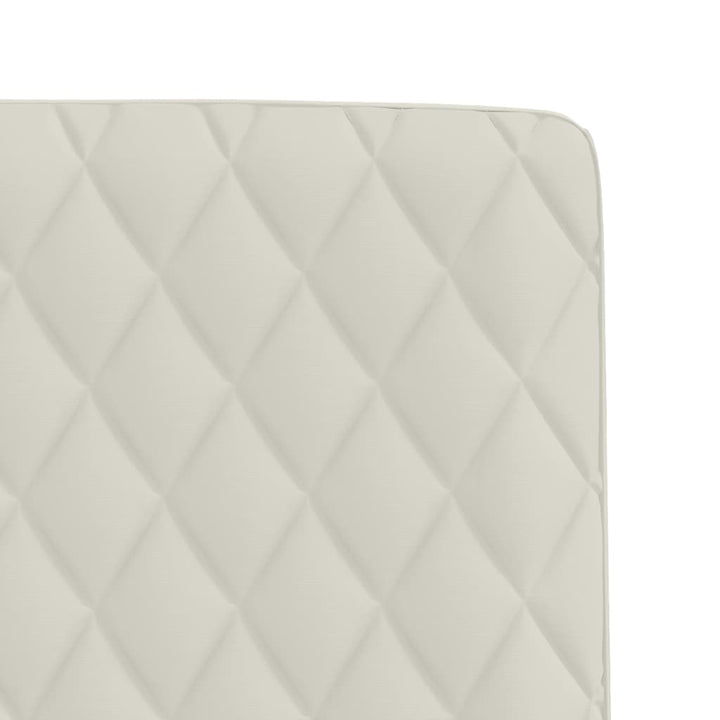 spisebordsstole 4 stk. velour cremefarvet