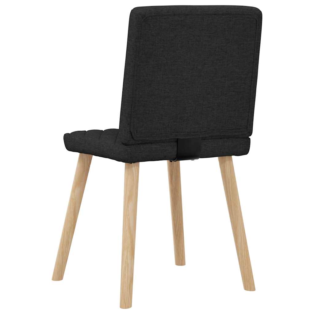 spisebordsstole 4 stk. stof sort