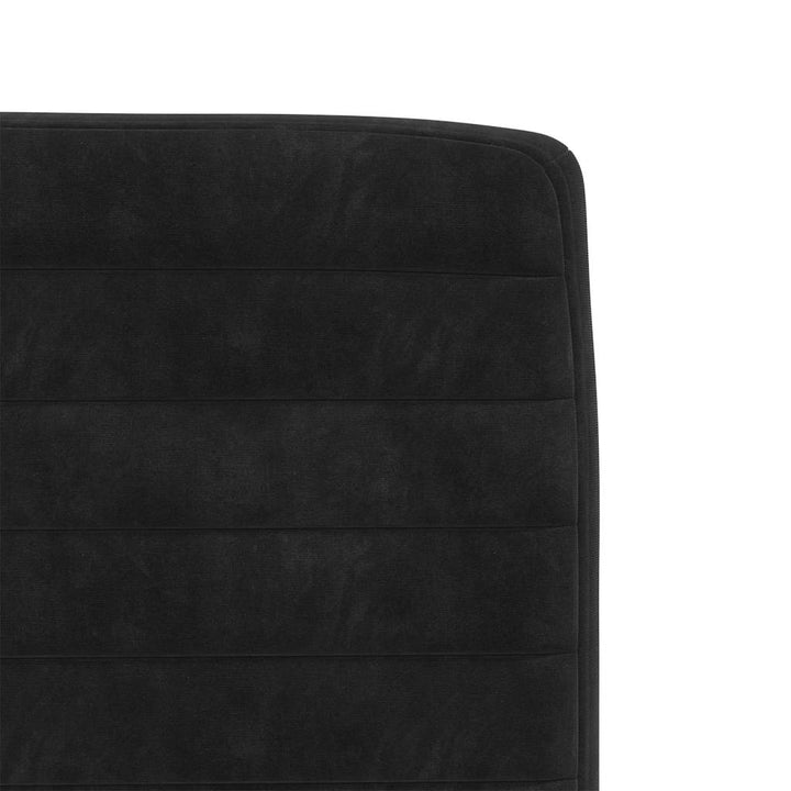 spisebordsstole 4 stk. velour sort