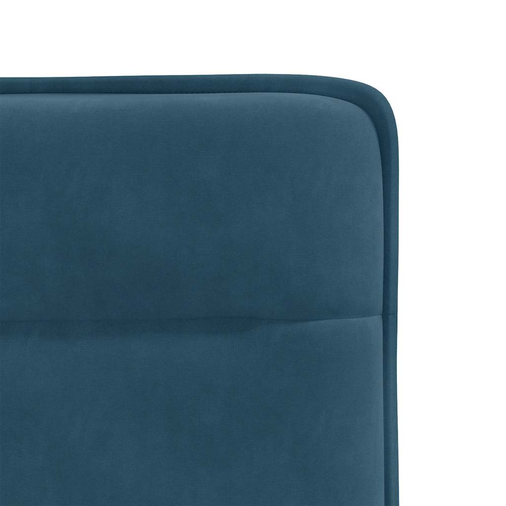 spisebordsstole 4 stk. velour blå