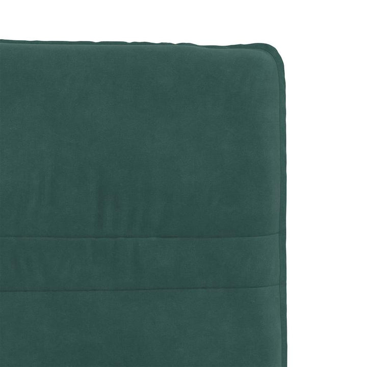 spisebordsstole 4 stk. velour mørkegrøn