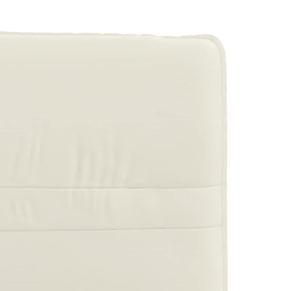 spisebordsstole 4 stk. velour cremefarvet