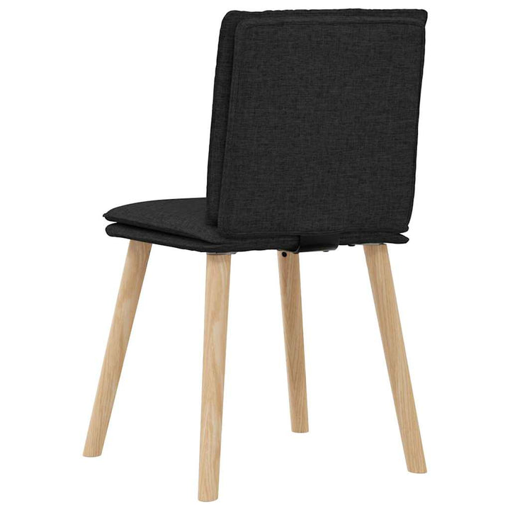 spisebordsstole 4 stk. stof sort