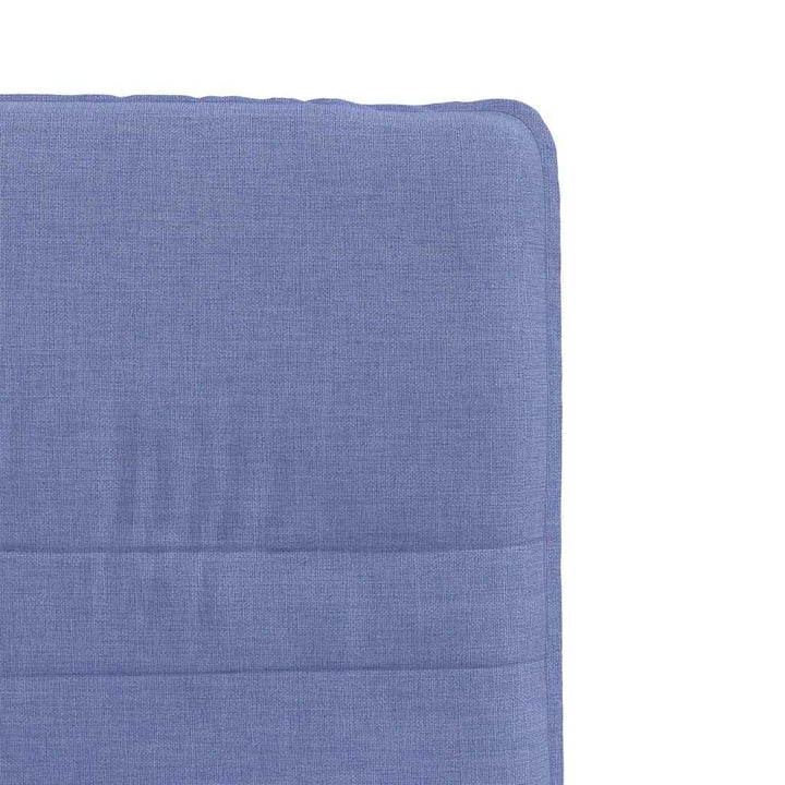 spisebordsstole 4 stk. Jeans blåt stof