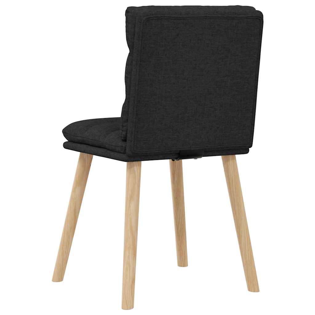 spisebordsstole 4 stk. stof sort