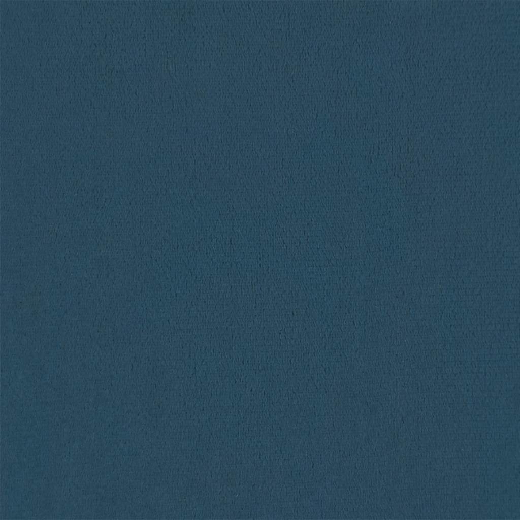 spisebordsstole 6 stk. velour blå