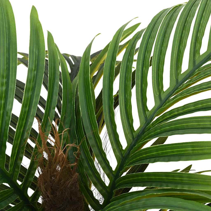 kunstig palme 6 blade 100 cm grøn