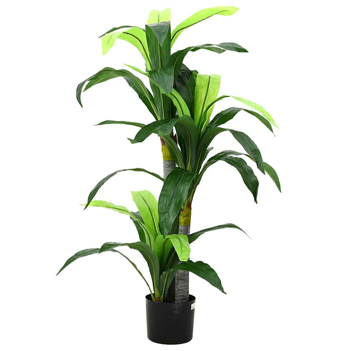 kunstigt dracaena træ 36 blade 120 cm grøn