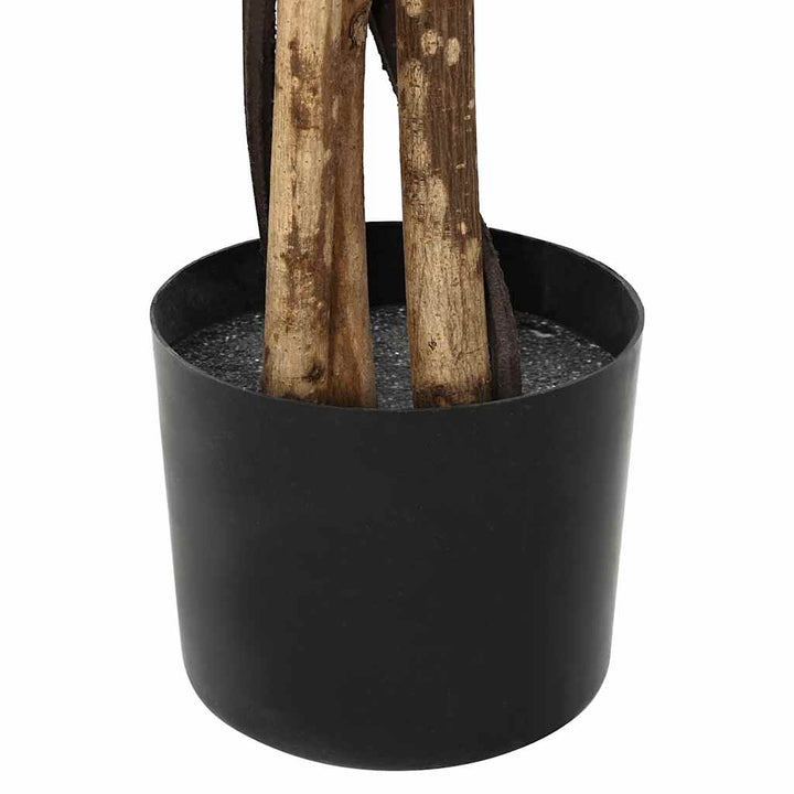 kunstig ficusplante 788 blade 120 cm grøn