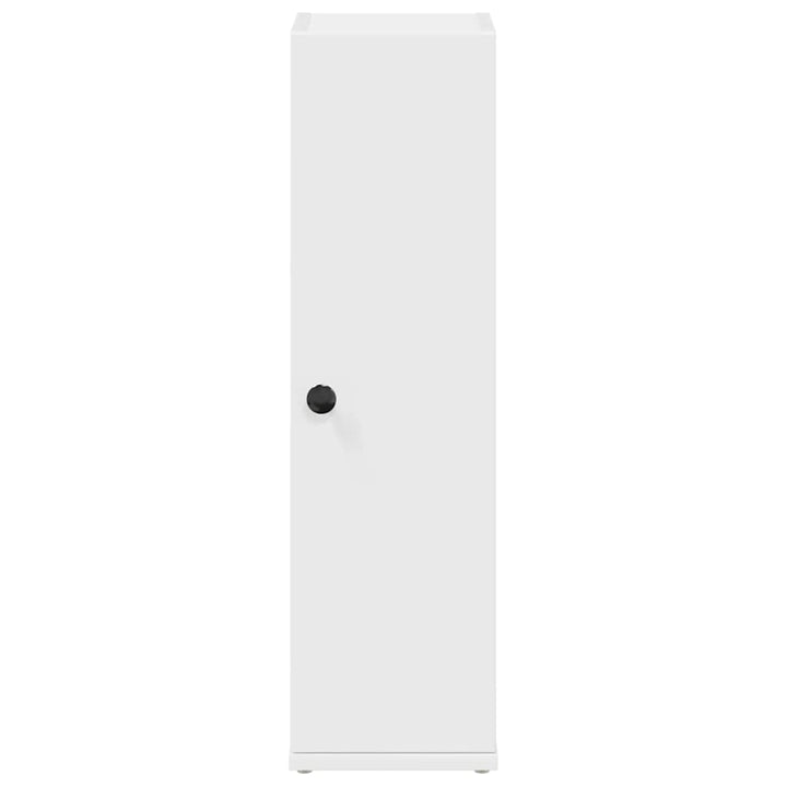 badeværelsesskab med rulleholder 20,5x22x72 cm hvid