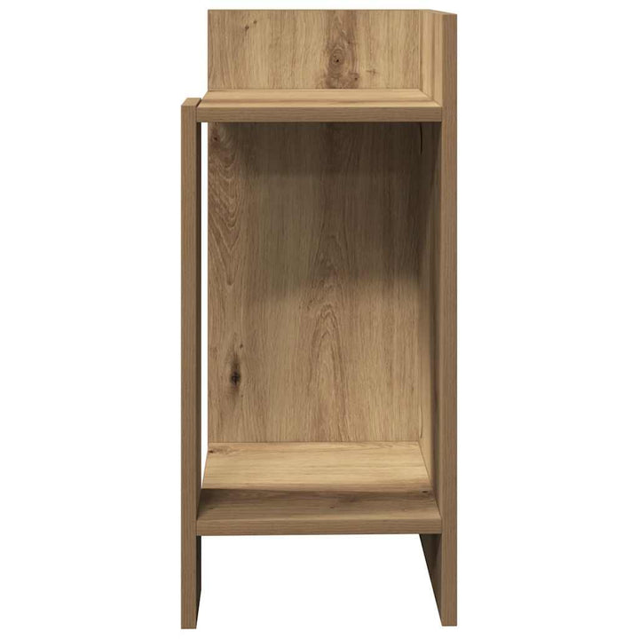 sidebord med hylde artisan eg 25,5x27x60 cm
