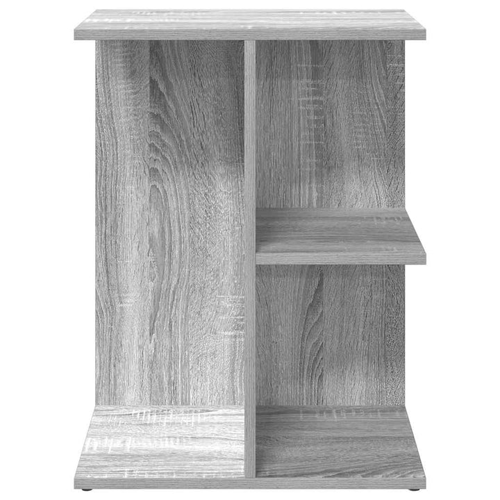 sengeborde 2 stk. 46,5x29x61 cm konstrueret træ grå sonoma-eg