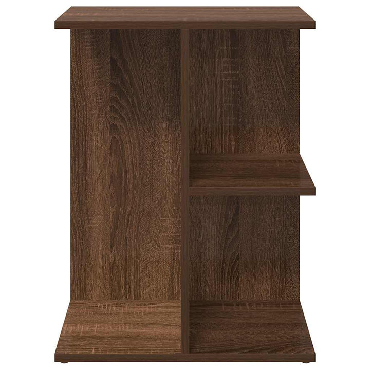 sengebord 46,5x29x61 cm konstrueret træ brun egetræsfarve