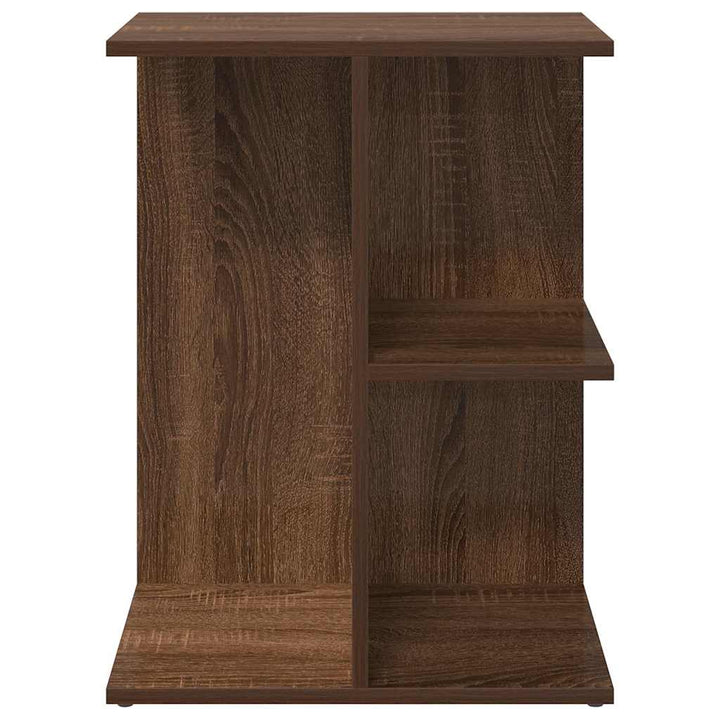sengeborde 2 stk. 46,5x29x61 cm brun egetræsfarve