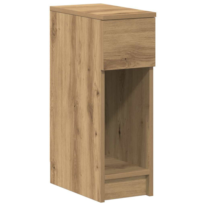 sengebord med skuffe 20x36x60 cm kunsteg