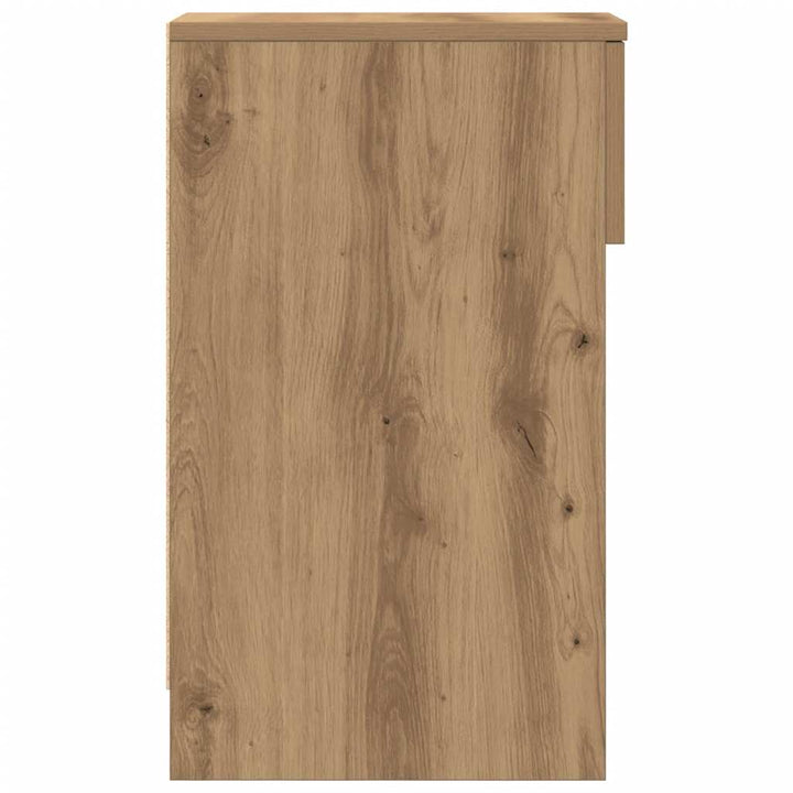 sengebord med skuffe 20x36x60 cm kunsteg