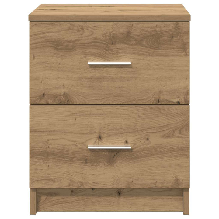 sengebord med 2 skuffer 40x36x50 cm kunsteg
