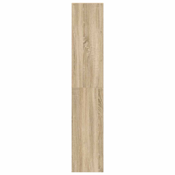 bogreoler stabelbare 2 stk. 30x30x80 cm sonoma-eg