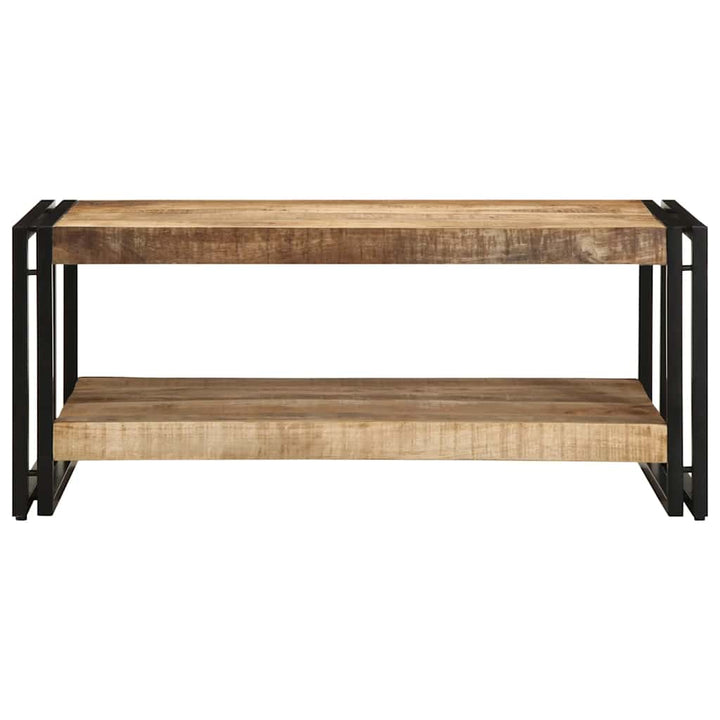 sofabord 90x50x38 cm massivt ru mangotræ