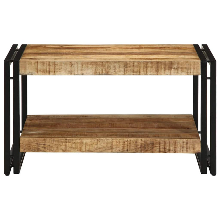 sofabord 70x50x38 cm massivt ru mangotræ