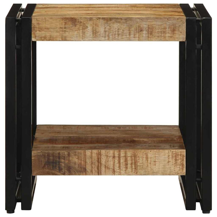 Sofabord Brun 40 x 40 x 38 cm Massivt mangotræ
