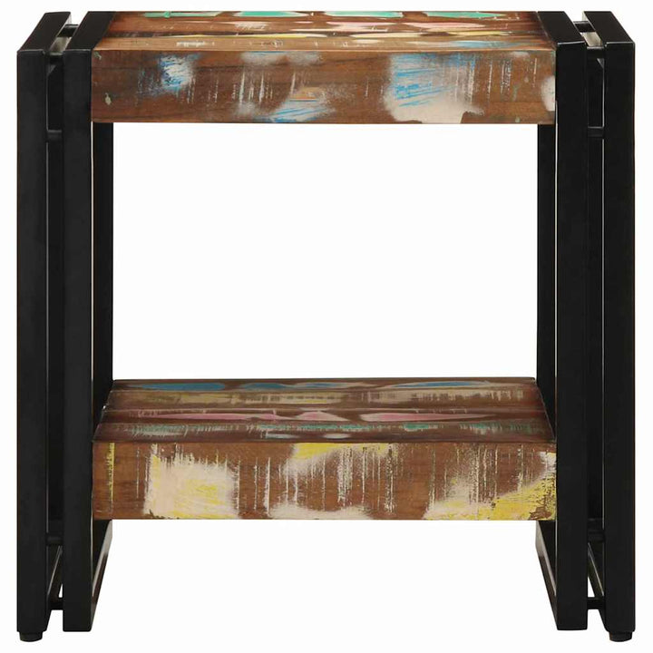Sofabord Flerfarvet 40 x 40 x 38 cm Solid genbrugs træ