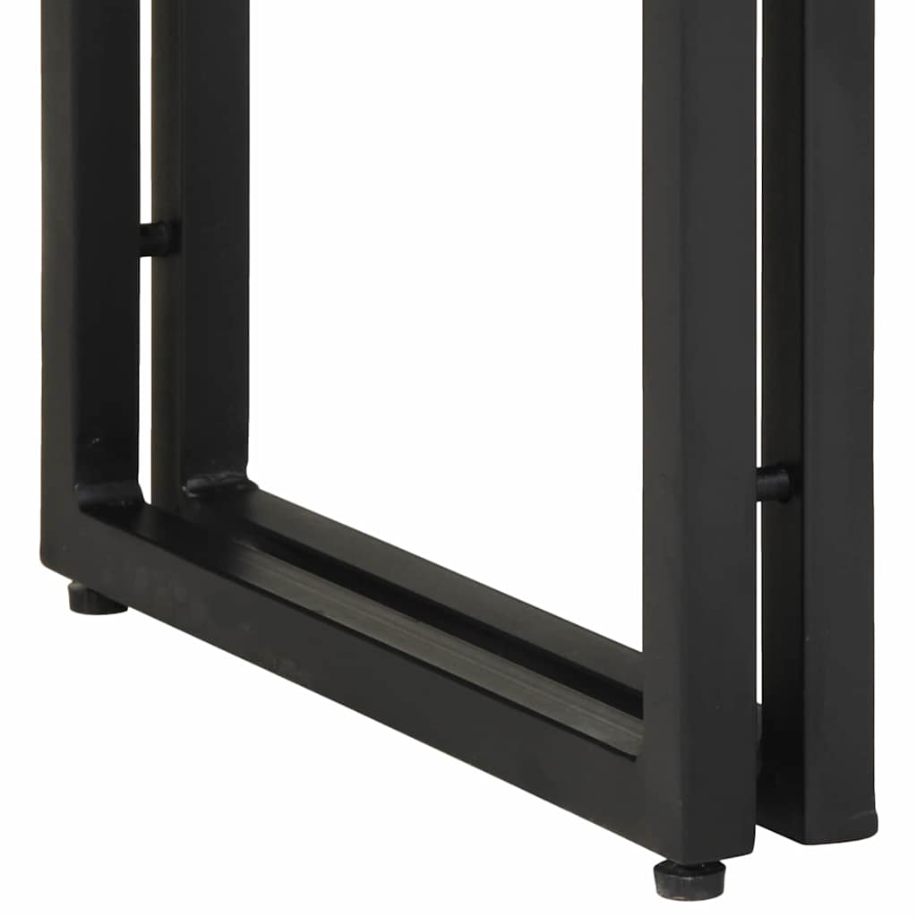 Konsolbord med skuffe Brun 120 x 33 x 75 cm Massivt mangotræ