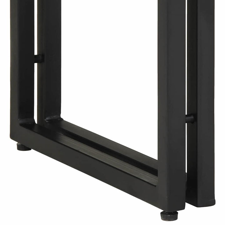 Konsolbord med skuffe Brun 120 x 33 x 75 cm Massivt Akacietræ
