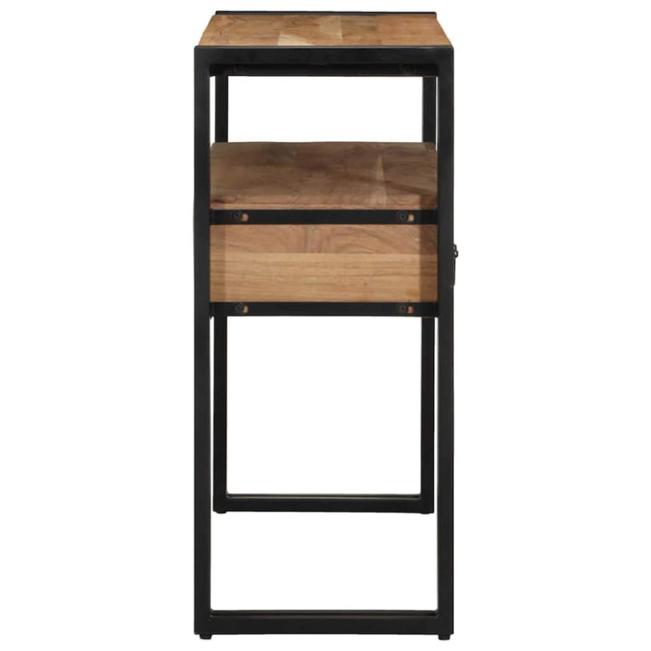 Konsolbord med skuffe Brun 90 x 33 x 75 cm Massivt Akacietræ