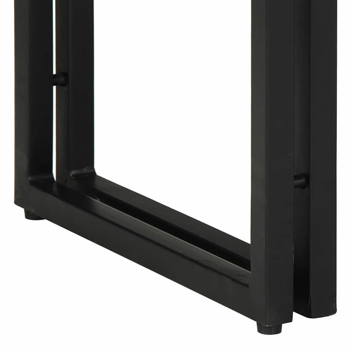 Konsolbord Flerfarvet 90 x 33 x 75 cm Solid genbrugs træ