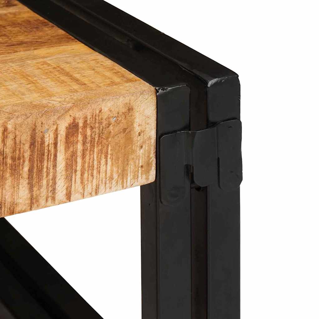 Badeværelseshylde Brun 80 x 50 x 23 cm Solid Ru raw mango træ