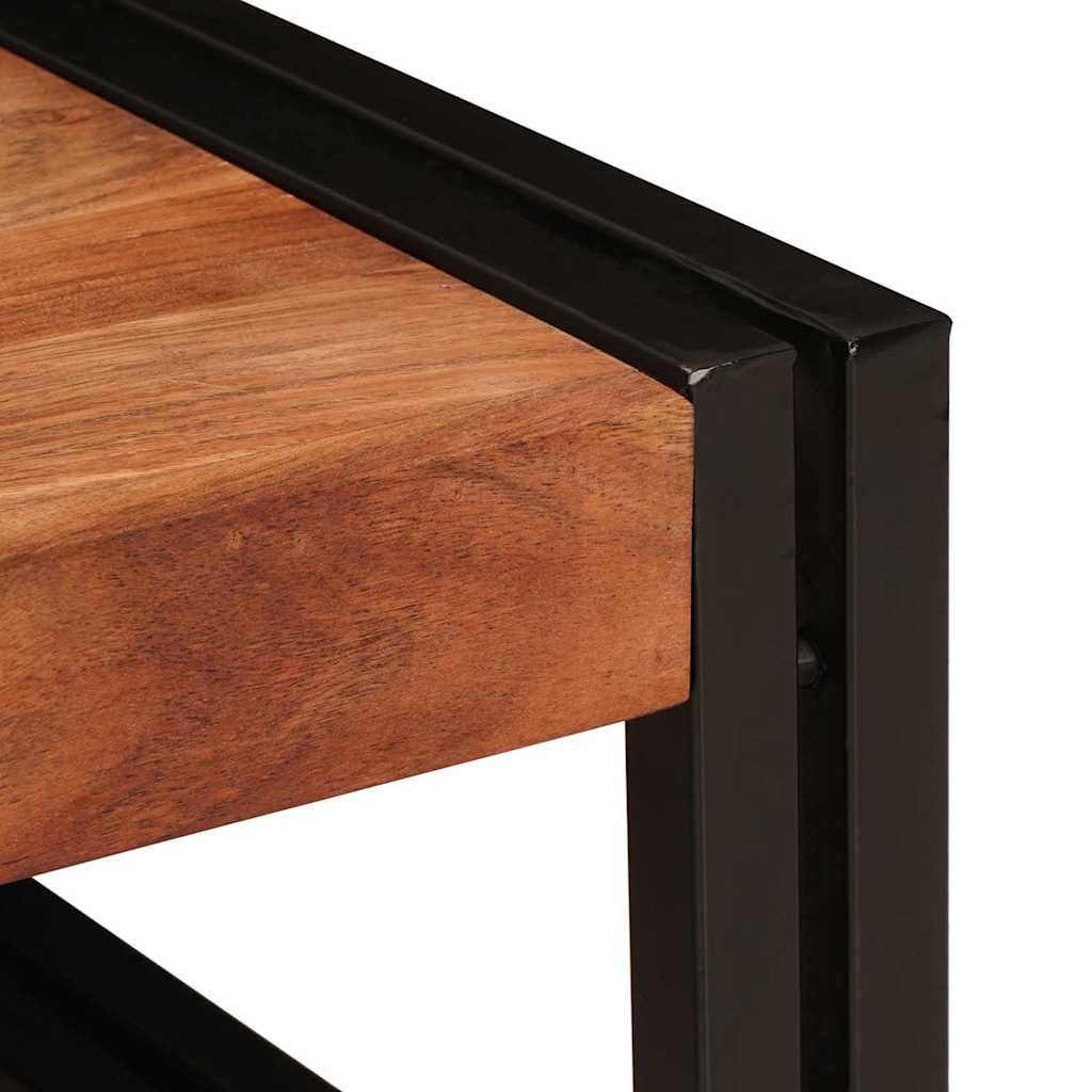 Badeværelseshylde Brun 80 x 50 x 23 cm Massivt Akacietræ