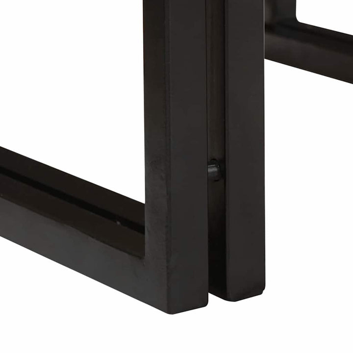 Badeværelseshylde Brun 100 x 50 x 23 cm Solid Ru raw mango træ