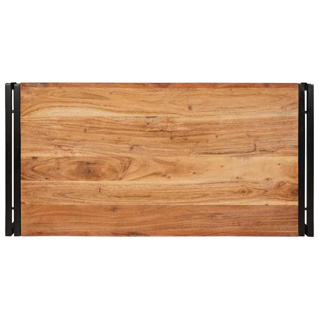 Badeværelseshylde Brun 100 x 50 x 23 cm Massivt Akacietræ