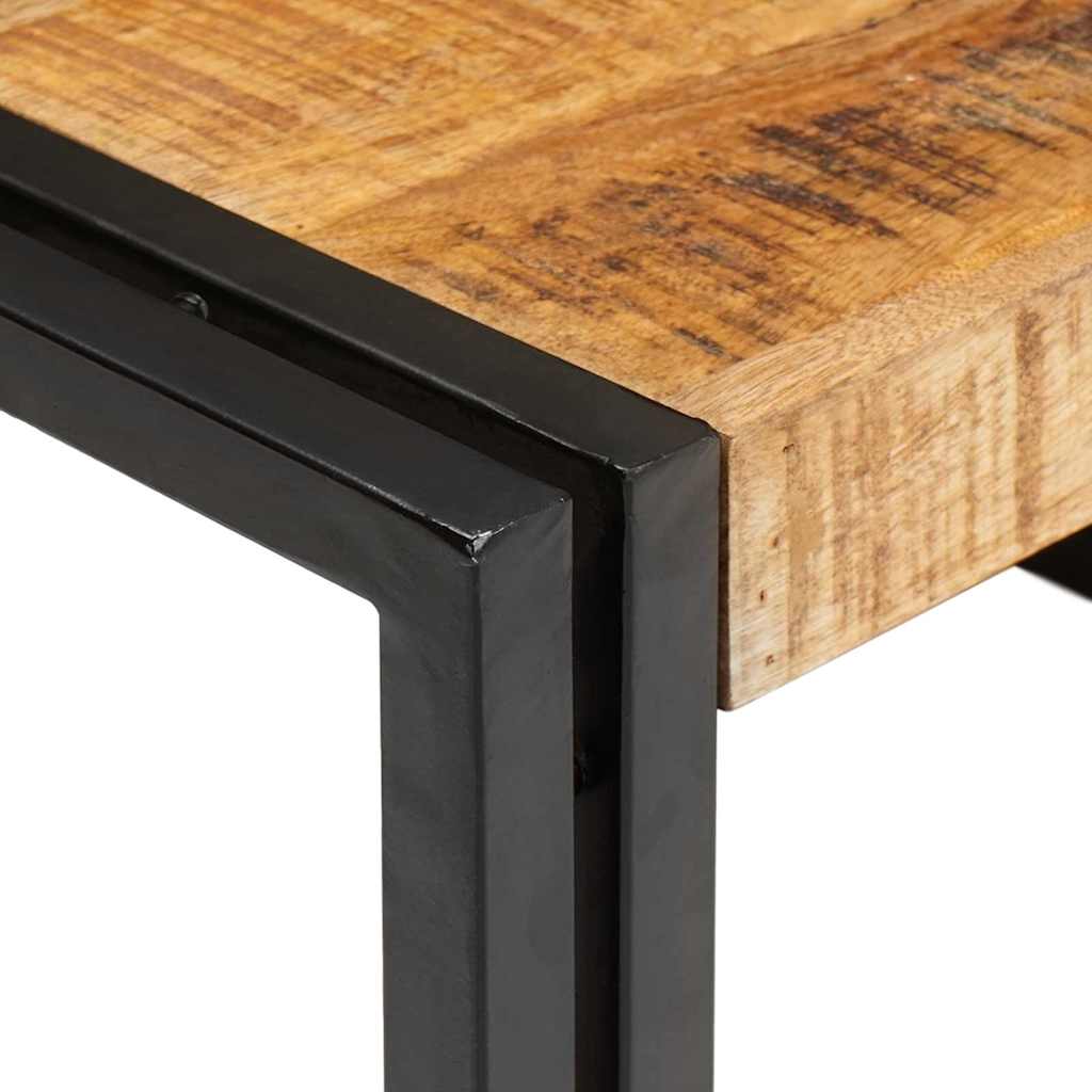 Badeværelseshylde Brun 120 x 50 x 23 cm Solid Ru raw mango træ