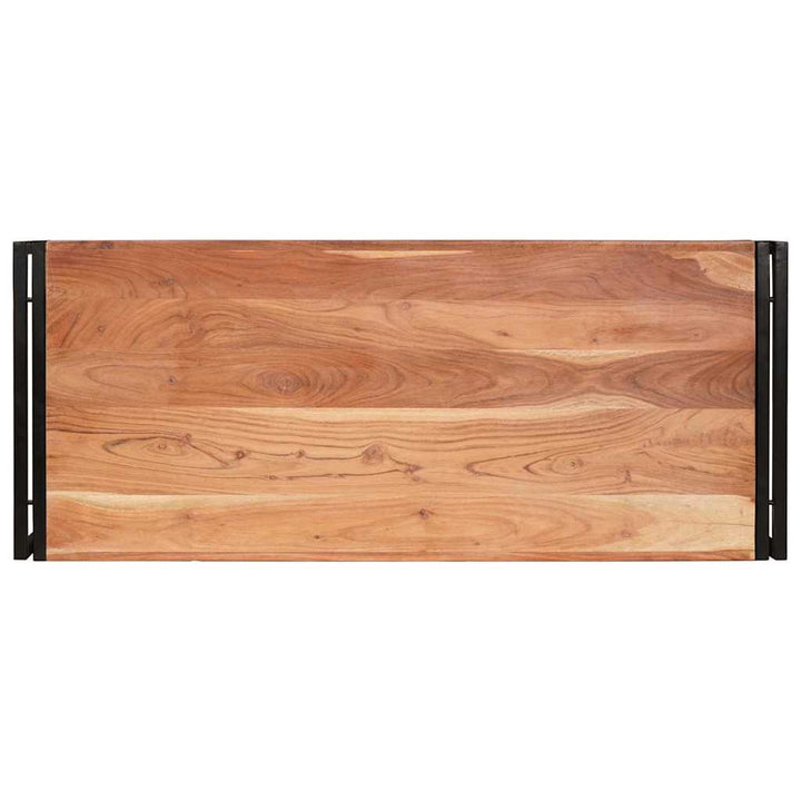 Badeværelseshylde til Brun 120 x 50 x 23 cm Massivt Akacietræ