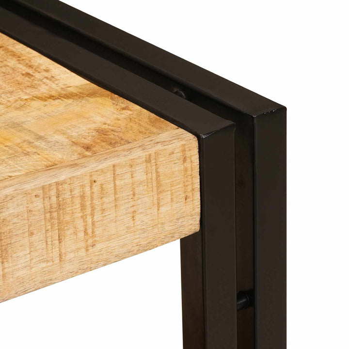 Make-upbord skab Brun 71 x 33 x 58 cm Massivt mangotræ