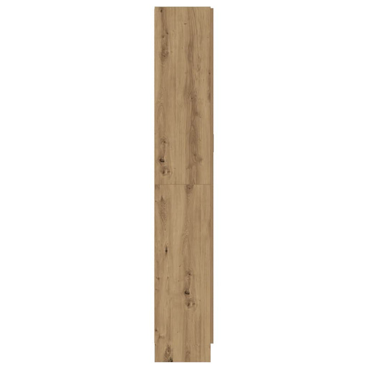 skab 82,5x30,5x185 cm konstrueret træ kunsteg